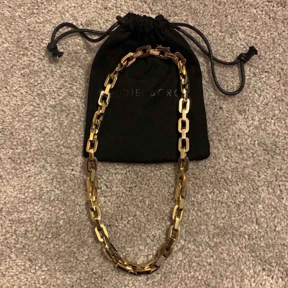 Eddie Borgo Supra Link Necklace